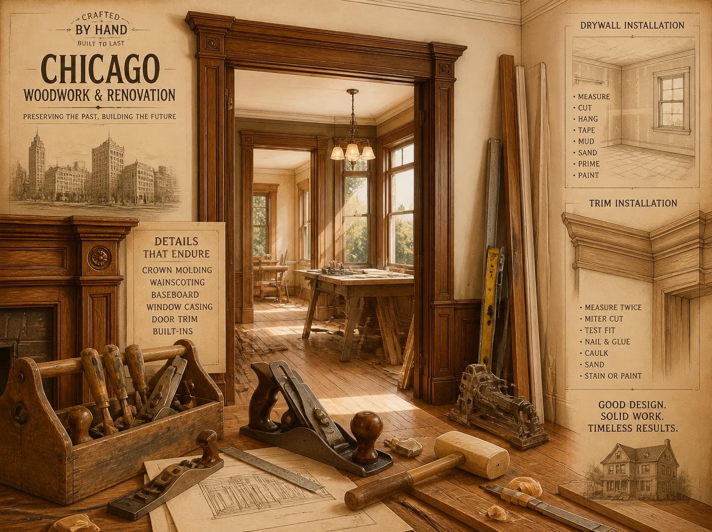Chicago home repair resource image for Handyman Services for Chicago Apartments and Condos.